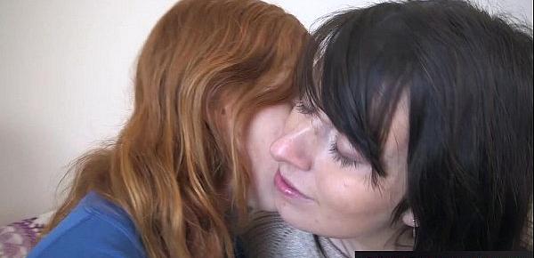  Hairy girls orgasm over and over during lesbian fuck